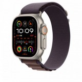 Apple Watch Ultra 2 Cellular 49mm Titanium Case with Indigo Alpine Loop Large MREW3