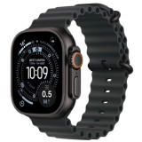Apple Watch Ultra 3 49mm Cellular 5G okosóra fekete titán tokkal (titanium black) fekete ocean pánttal (ocean black) - Apple Garancia