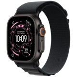 Apple Watch Ultra 3 49mm Cellular LTE okosóra fekete titán tokkal (titanium black) fekete M alpine pánttal (alpine black M) - Apple Garancia