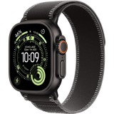 Apple Watch Ultra 3 Cellular 49mm Black Titanium Case with Black/Charcoal Trail Loop M/L MF1H4