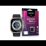 Apple Watch Ultra (49 mm) ütésálló képernyővédő fólia - MyScreen Protector AntiCrash Shield Edge3D - 2 db/csomag - transparent (LA-2281) - Kijelzővédő fólia