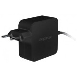 Approx AC ADAPTER 65W V2 TYPE C áramátalakító és inverter Fekete