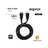 APPROX Kábel - HDMI 1.4 kábel apa/apa 1.8m (APPC34)