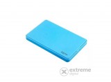 APPROX Külső Ház 2,5" -  USB3.0, SATA, 9.5mm magas HDD kompatibilitás, Kék