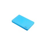 APPROX Külső Ház 2,5", USB3.0, SATA, 9.5mm magas HDD kompatibilitás, Kék (APPHDD300LB) (APPHDD300LB) - HDD Dokkoló