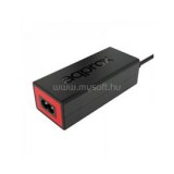 APPROX Notebook adapter 45W - Asus laptopok számára, 19VDC 2.37A, Plug: 4x1.35mm, Fekete (APPA12)