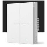 AQARA Okos Falikapcsoló H1 (Nulla nélkül, dupla) - WS-EUK02 (WS-EUK02)