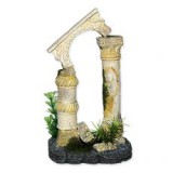 AQUA EXCELLENT Akvárium dekoráció antik oszlopok 12,5 x 10,5 x 20 cm