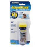 AquaChek Salt medence és Spa sótartalom (NaCl) mérő tesztcsík 10db