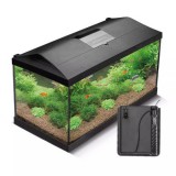 AquaEl Leddy 60 Day&Night 2.0 BIO-FS black - akvárium szett (fekete) 54liter 60x30x30cm (124525)