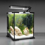 AquaEl Shrimp Set Day & Night - 10 literes - 20 x 20 x 25 cm - Fehér