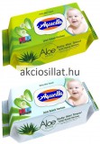 Aquella Baby Nedves Törlőkendő Aloe Vera 120db