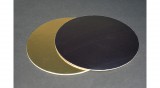 Arany-fekete tortakarton tortaalátét  kétoldalas 28 cm
