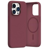 Araree Typoskin M tok iPhone 15 Pro - sötét piros