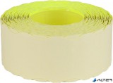 . Árazószalag, 25x16 FLUO citrom