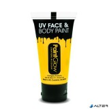 . Arc- testfesték, UV fényben fluoreszkáló, 50 ml, neon sárga