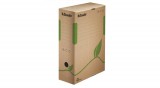 Archiváló doboz, A4, 100 mm, újrahasznosított karton, ESSELTE "Eco", barna