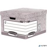 Archiválókonténer, karton, nagy, "BANKERS BOX® SYSTEM by FELLOWES®"