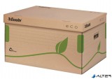 Archiválókonténer, újrahasznosított karton, felfelé nyíló, ESSELTE "Eco", barna