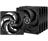 Arctic F12 PWM PST Fekete 5 db