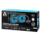 ARCTIC Liquid Freezer II 280 RGB Processzor Folyadékhűtés készlet 14 cm Fekete