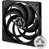 ARCTIC P12 Slim PWM PST Számítógép ház Ventilátor 12 cm Fekete 1 dB (ACFAN00187A)