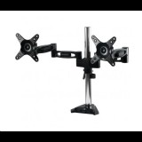 Arctic Z2 Pro (Gen.3) asztali dual monitorkar 4 portos USB 3.0 hub-bal fekete (AEMNT00050A) (AEMNT00050A)