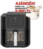 ARDES FRYA08LV_1T20 ARFRYA08LV 8 literes Air Fryer forrólevegős sütő ajándék ARDES 1T20 kenyérpirítóval