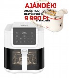 ARDES FRYA08LVW_1T20 ARFRYA08LVW 8 literes Air Fryer forrólevegős sütő ajándék ARDES 1T20 kenyérpirítóval