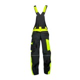 Ardon Neon munkavédelmi kantáros nadrág fekete/sárga színben