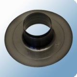 Ariston tetőgallér lapostetőre, fekete