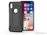Armor Apple iPhone X ütésálló hátlap fekete