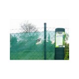 Árnyékoló háló medence köré és kerítésre, LIGHTTEX 1,5x50m zöld színben, 80% árnyékolás