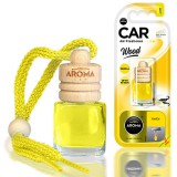 AROMA CAR Aroma-Car Wood fakupakos illatosító - Vanília - 6ml