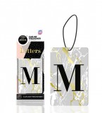 Aroma Car illatosítő - betűk - fekete - M