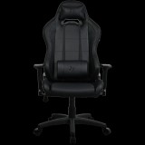 Arozzi Torretta Soft PU Gamer szék - Fekete (TORRETTA-SPU-PBK)