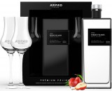 Árpád Pálinka Árpád Prémium Piros Vilmoskörte Pálinka (Exkluzív Díszdoboz 2 db Tulipán Pohárral) (40% 0,5L)