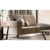 ArredoClassic AC Ambra Day 2-személyes kanapé elem, karfa nélkül, Cat. B szövettel