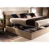 ArredoClassic AC Essenza kárpitozott egyszemélyes ágykeret ágyneműtartóval