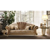 ArredoClassic AC Fantasia Day 3-személyes kanapé, Cat. bőrrel