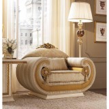 ArredoClassic AC Leonardo Day fotel henger alakú párnákkal, Cat. Extra szövettel