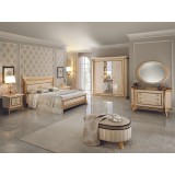 ArredoClassic AC Melodia hálószoba - bézs, 160x200 cm ággyal, 4-ajtós szekrénnyel