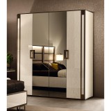 ArredoClassic AC Poesia 4-ajtós gardróbszekrény, 2 tükrös ajtóval
