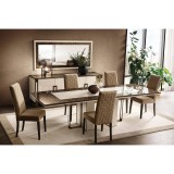 ArredoClassic AC Poesia Day étkezőasztal 200x102 cm (+2x40 cm hosszabbítható) - márványmintás asztallappal