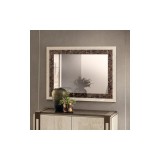 ArredoClassic AC Poesia Day téglalap alakú tükör, sötét márványhatású kerettel