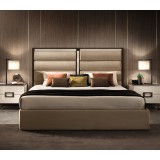 ArredoClassic AC Poesia kárpitozott franciaágy keret ágyneműtartóval, Cat. Extra szövettel, 200x200 cm