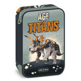 Ars Una: Age of the Titans többszintes kihajtható tolltartó 15,5x22,5x4,5cm