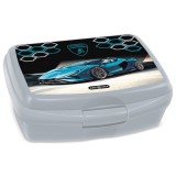 Ars Una ArsUna: Lamborghini szürke uzsonnás doboz 16,5x6x13,5cm