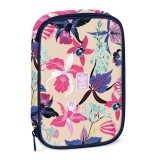 Ars Una: Beach flowers virágos többszintes tolltartó 15,5x22,5x4,5cm