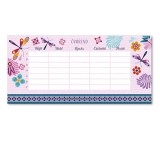 Ars Una: Catalina Estrada szitakötős egylapos, kétoldalas órarend